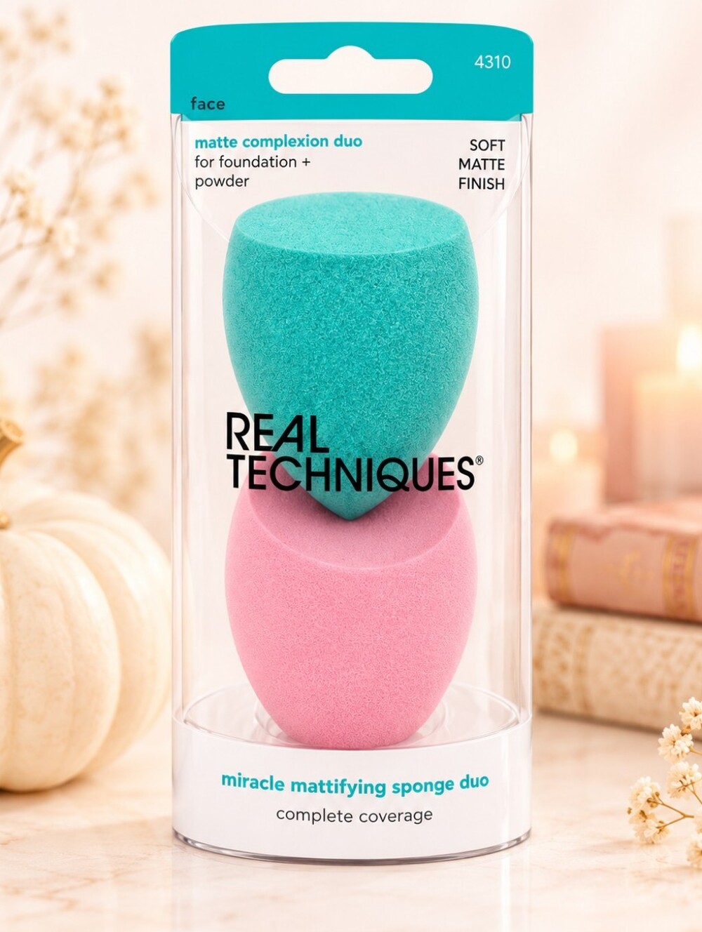 $6 Boo-Basket Add-On | Real Techniques Miracle Mattifying Sponge Duo NEW